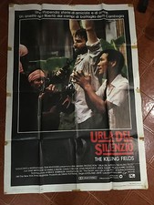 LOCANDINA ORIGINALE CINEMA URLA DEL SILENZIO