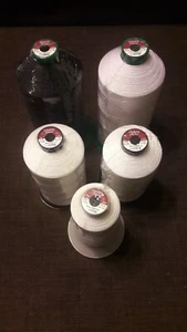 Coats Dabond Industrial sewing thread V-42 V-69 V-92 V-132 white black - Picture 1 of 4