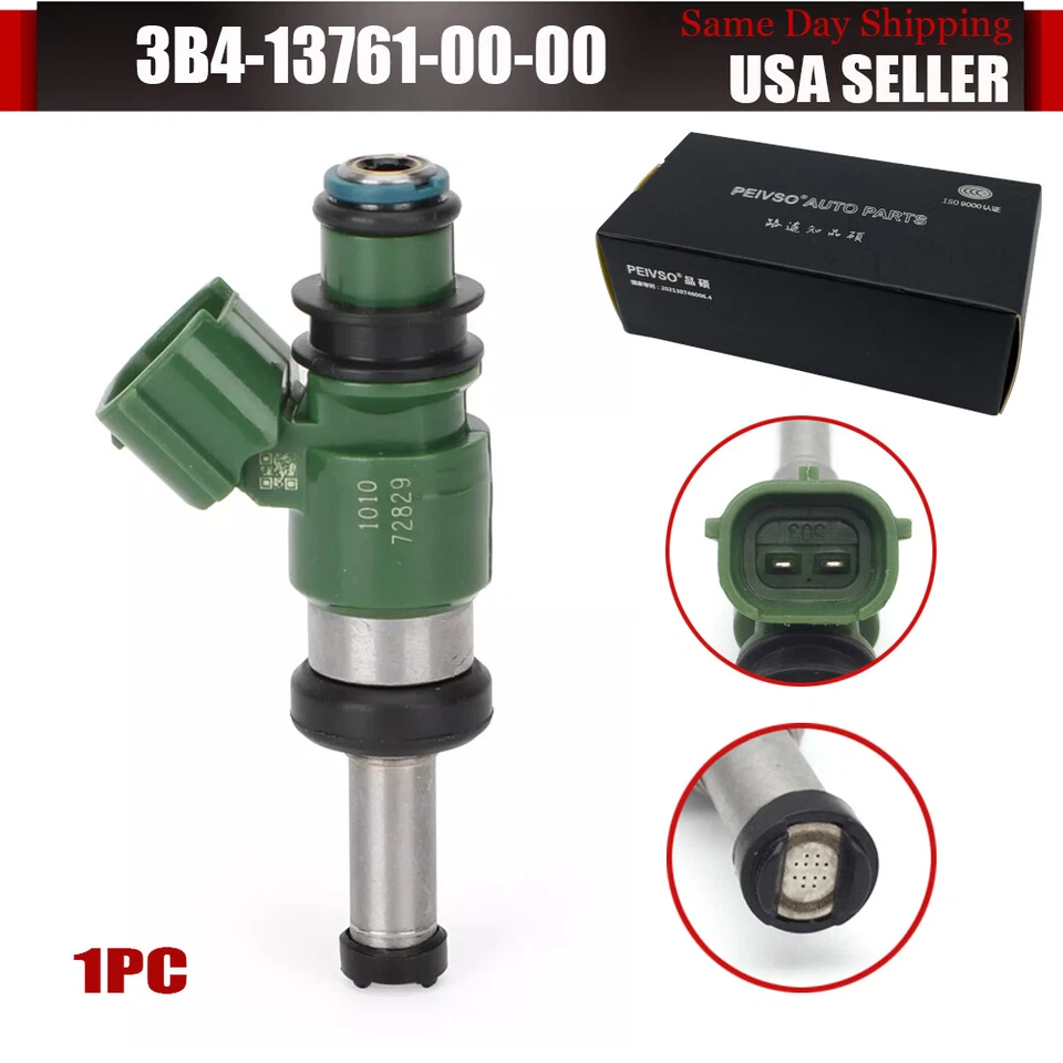 Inyector de combustible para Yamaha Grizzly 550 YFZ450R WR450F YZ450F 07-15 3B4-13761-00-00 Foto 1 de 4