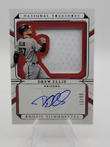 DREW ELLIS 2022 National Treasures RPA Rookie Silhouette Patch Auto Rc /99 - Picture 1 of 2