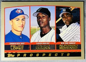 2000 Topps #203 Alfonso Soriano novato radiocontrol New York Yankees - Imagen 1 de 2