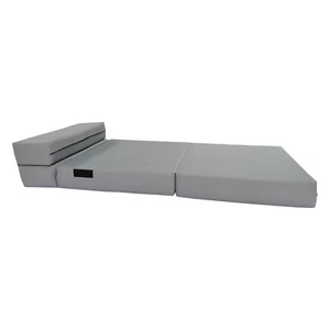 Materassi pieghevoli in schiuma lettino, letto a pelo portatile, 6 x 32 x 80, grigio - Foto 1 di 8