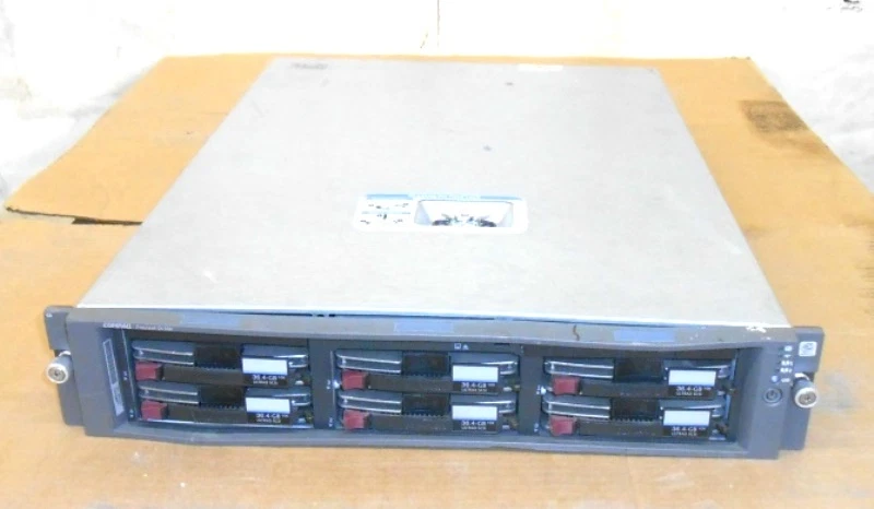 COMPAQ PROLIANT SERVER, DL380 R02-P1400, BD03664553 - Image 1 of 4