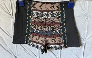 Flying Tomato High Rise Shorts Size Large Aztec Womens Size Large 28” Waist - Picture 1 of 5
