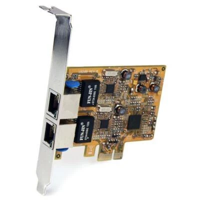 StarTech ST1000SPEXD3 Dual Port Gigabit PCI Express Server Network Adapter Card - Image 1 of 4