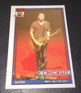 PEARL JAM Chicago Baseball Card 2016 - Mike McCready 8 red - Wrigley pack - Picture 1 of 1