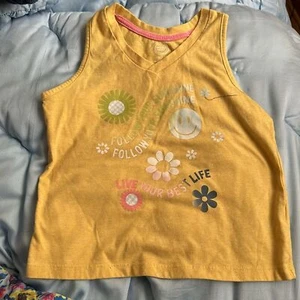 Wonder Nation Girls Sunshine Graphic Tank Top - size M - VGUC - Picture 1 of 4