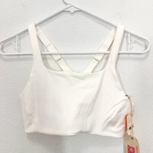 FP Movement x HATCH Crisp White Free People Sports Bra Maternity Size XS NWT - Picture 1 of 5