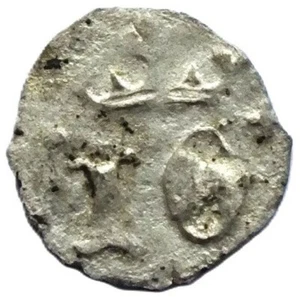 RDR, Markgrafschaft Mähren, Jobst, 1375-1411, Denar-Heller, seltenes Original! - Bild 1 von 2