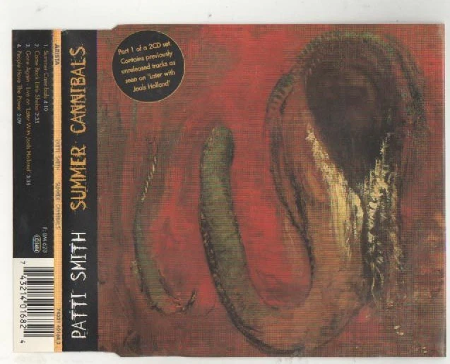 patti smith -summer cannibals   cd Foto 1 de 1