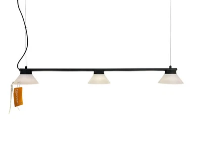Nueva Lámpara Colgante IKEA SAMBORD con 3 Lámparas Negro/Blanco 110 cm (43") 805.869.69 Foto 1 de 2