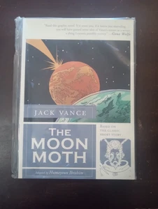 Jack Vance estate stamp the moon moth TPB First Second 1st '12 - Picture 1 of 1