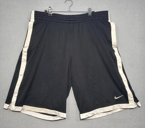 Nike Shorts Mens XL Black Basketball Athletic Mesh Gym Workout Activewear Logo - Bild 1 von 14