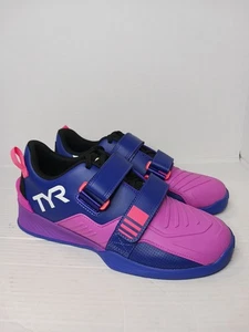 Men's TYR L-2 Lifter Weightlifting Gym Shoes Men's Size 12 Blue-ish & Purple NEW - Picture 1 of 8