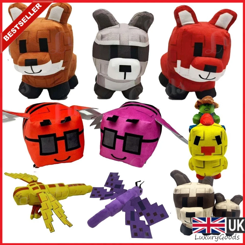 UK Grow A Garden GAG Pets Stuffed Plush Soft Kids Toy Doll Plushie Roblox Gift