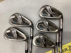 TaylorMade SIM2 MAX OS Iron Set 6-9,Pw 5pc Flex Stiff KBS MAX MT85 Steel - Picture 1 of 5