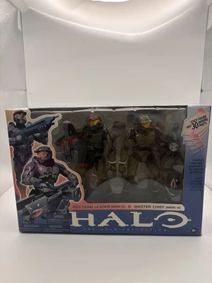 Halo Red Team Leader [Mark IV] & Master Chief [Mark VI] 2-Pack Mcfarlane Toys - Image 1 of 4