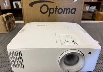 Optoma UHD55 4K UHD DLP Home Theater Gaming Projector HDR Built-In Speaker - Image 1 of 4