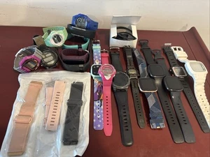 Lot Of Approx 20 Digital Watch Parts And Wristwatches All Untested And As Is - Picture 1 of 24
