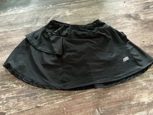 Skechers Active Skort Skirt Girls size 5/6 Black Sports - Picture 1 of 6