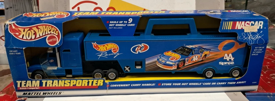 HOTWHEELS  -TEAM TRANSPORTER NASCAR - MATTEL 1998 - Immagine 1 di 4