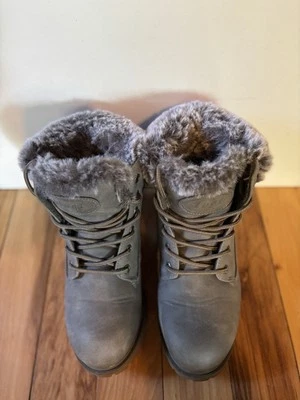 Botas de vestir informales sintéticas grises de piel Lugz Empire HI para mujer talla 8 Foto 1 de 4