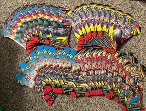 Lote de 36 paquetes de refuerzo con mangas Pokémon Mega Evolution (9 juegos completos de arte) - Imagen 1 de 5