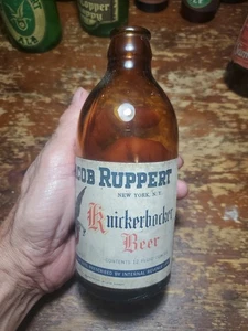 Jacob Ruppert Knickerbocker Beer IRTP Beer Bottle EMPTY Martin Landey Coll. - Picture 1 of 6