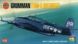 oop Airfix 03053 1/72 Grumman TBM-3 Avenger WW2 Torpedo Bomber Type 11 1995-01 - Picture 1 of 10