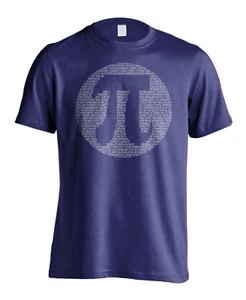 New Men's Pi Math Science T-Shirt Infinity Circle Sacred Geometry Graphic Tee - Picture 1 of 10