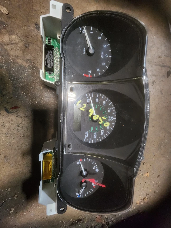 1999 2000 2001 2002 2003 JAGUAR XJ8 XK8 VANDEN PLAS CLUSTER SPEEDOMETER 129K - Image 1 of 1