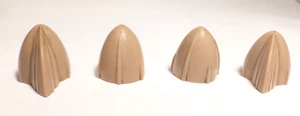 vintage GE GENERAL ELECTRIC GE-64 RADIO: Set of 4 "MAE WEST" push-on KNOBS - Picture 1 of 3
