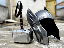 18ga Ragnarok Casco usable Halloween Marvel Thor Battle Hammer Juego de rol