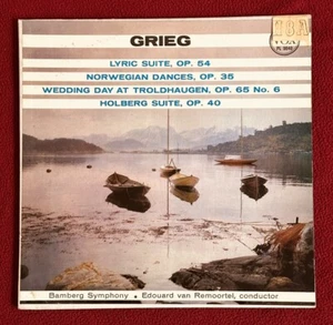 GRIEG Bamberg Symphony Orchestra 1956 VOX PL 9840 1st US Pressing VG++/VG - Picture 1 of 6