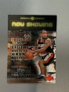 1999-00 Upper Deck Now Showing Blazers Basketball Card #NS22 Damon Stoudamire - Picture 1 of 2