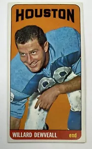 1965 Topps Football #73 Willard Dewveall Tall1 - Picture 1 of 2