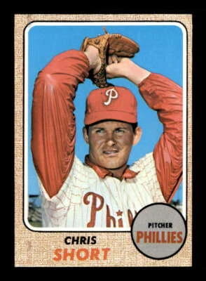1968 Milton Bradley #139 Chris Short   VGEX X3375664 - Image 1 of 3
