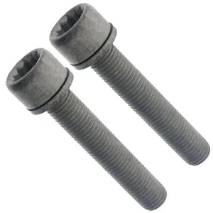 2x BREMSSATTELTRÄGER HALTER SCHRAUBENSATZ HINTEN FÜR VW AUDI GOLF PASSAT JETTA - Bild 1 von 3