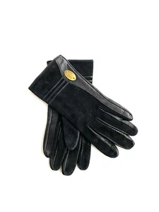 Chloe schwarze Lederhandschuhe Größe M - Bild 1 von 6