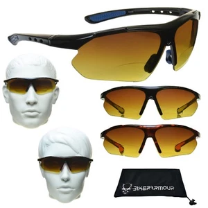 Lector de gafas de sol de lectura bifocales con bloqueo de luz azul HD para hombres conducir ciclismo - Imagen 1 de 43
