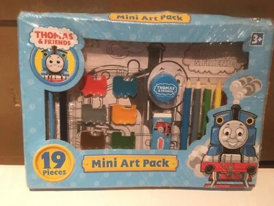 Thomas the Tank Motor Mini Paquete de Arte Nuevo Paquete Sellado 19 Piezas  Foto 1 de 4
