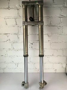 HUSABERG FE 501 FE501 1994-1996 FRONT FORK SHOCK ABSORBER TRIPLE TREE CLAMPS - Picture 1 of 12