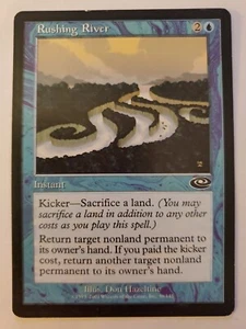 MTG Magic The Gathering Card Rushing River Instant Blue Planeshift 2001 - Picture 1 of 2
