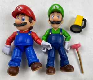 The Super Mario Bros Movie Jakks 5 inch Mario And Luigi Figures - Picture 1 of 1