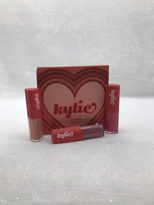 Kylie Jenner Cosmetic-LIP GLOSS SET OF (3) Valentine’s Collection -NIB - Image 1 of 4