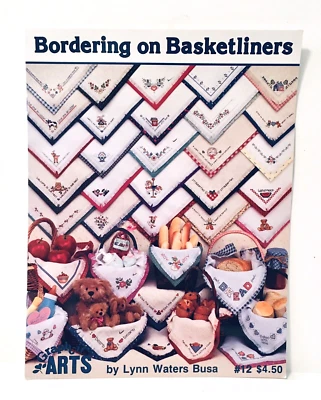 Bordering on Basketliners - 36 Designs - Cross Stitch Pattern Booklet - Image 1 of 2