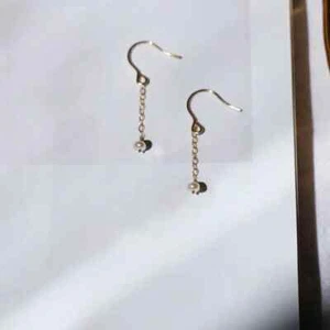 18K Gold Plated Korean 3mm Extra Small Baroque Pearls Hook Nickel Free Earrings - Picture 1 of 2