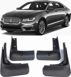 Genuine Front & Rear Splash Guards Mud Flaps For 2013-2020 Lincoln MKZ Sedan - Picture 1 of 10