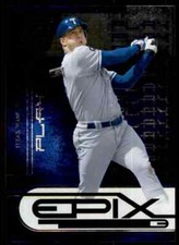 2005 Donruss Zenith Epix Blue Mark Teixeira 449/500 Texas Rangers
