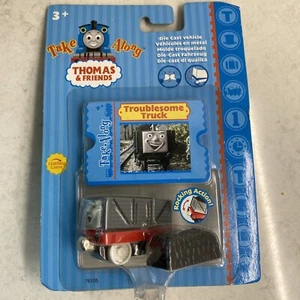 TROUBLESOME TRUCK ! THOMAS FRIENDS TRAIN TAKE N PLAY DIECAST COAL CARGO NEW ! - Imagen 1 de 6